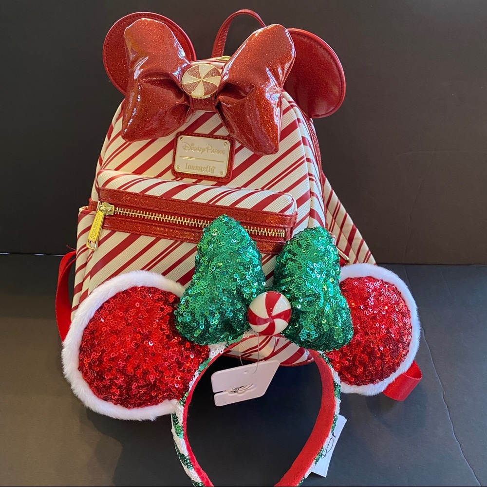 Disney Parks Loungefly Holiday Christmas Set